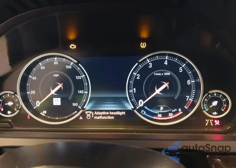 2015 BMW 750Li xDrive из США, поврежденный, VIN WBAYF8C52FD655184